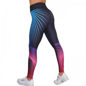 Colorful Dots Sport Fitness Yoga Workout Leggings