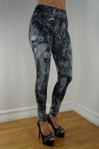 Fashion Jeans Print Leggings