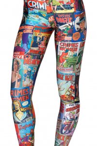 Superheroes Cartoon Leggings