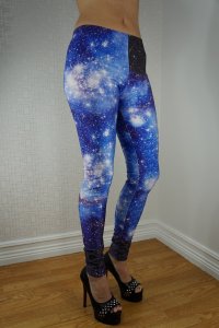 Blue Universe Leggings
