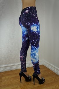Blue Universe Leggings