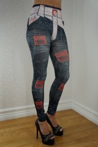 Vans Jeans Print leggings