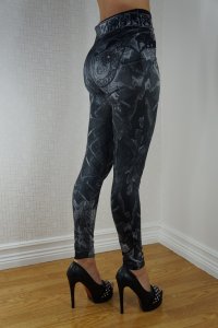 Cool Fashion Jeans Print Leggings