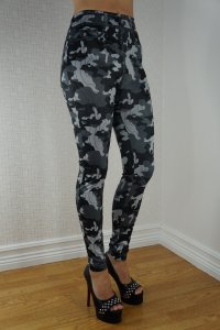 Black Camouflage Leggings