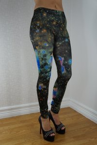 Black Galaxy Leggings