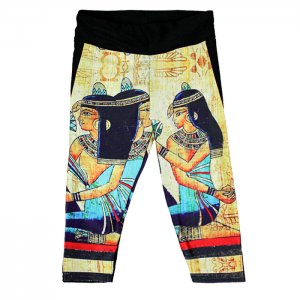 Pharaoh High Waist With Side Pocket for Phone Capri Pants