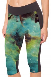 The Green River High Waist With Side Pocket Phone Capri Pants