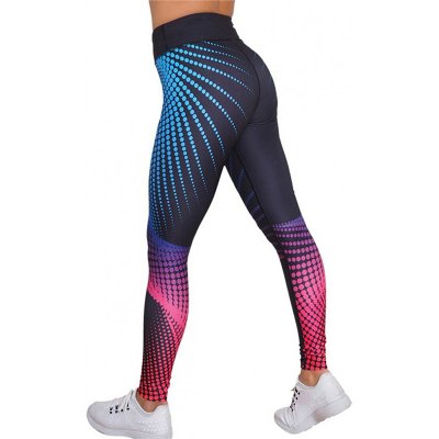 Colorful Dots Sport Fitness Yoga Workout Leggings