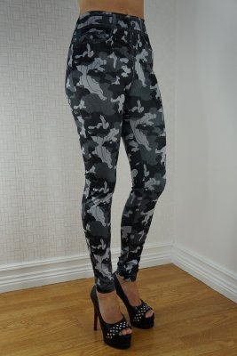 Black Camouflage Leggings